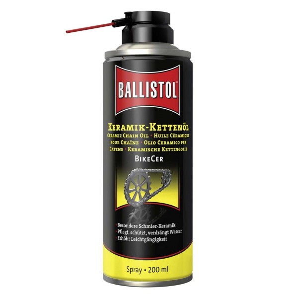 Ballistol BikeCer Keramik-Kettenöl Spray 200 ml
